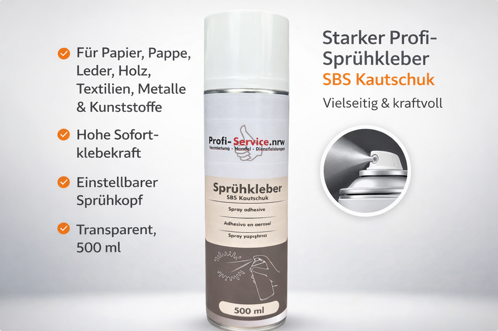 Profi Sprühkleber SBS Kautschuk 500ml