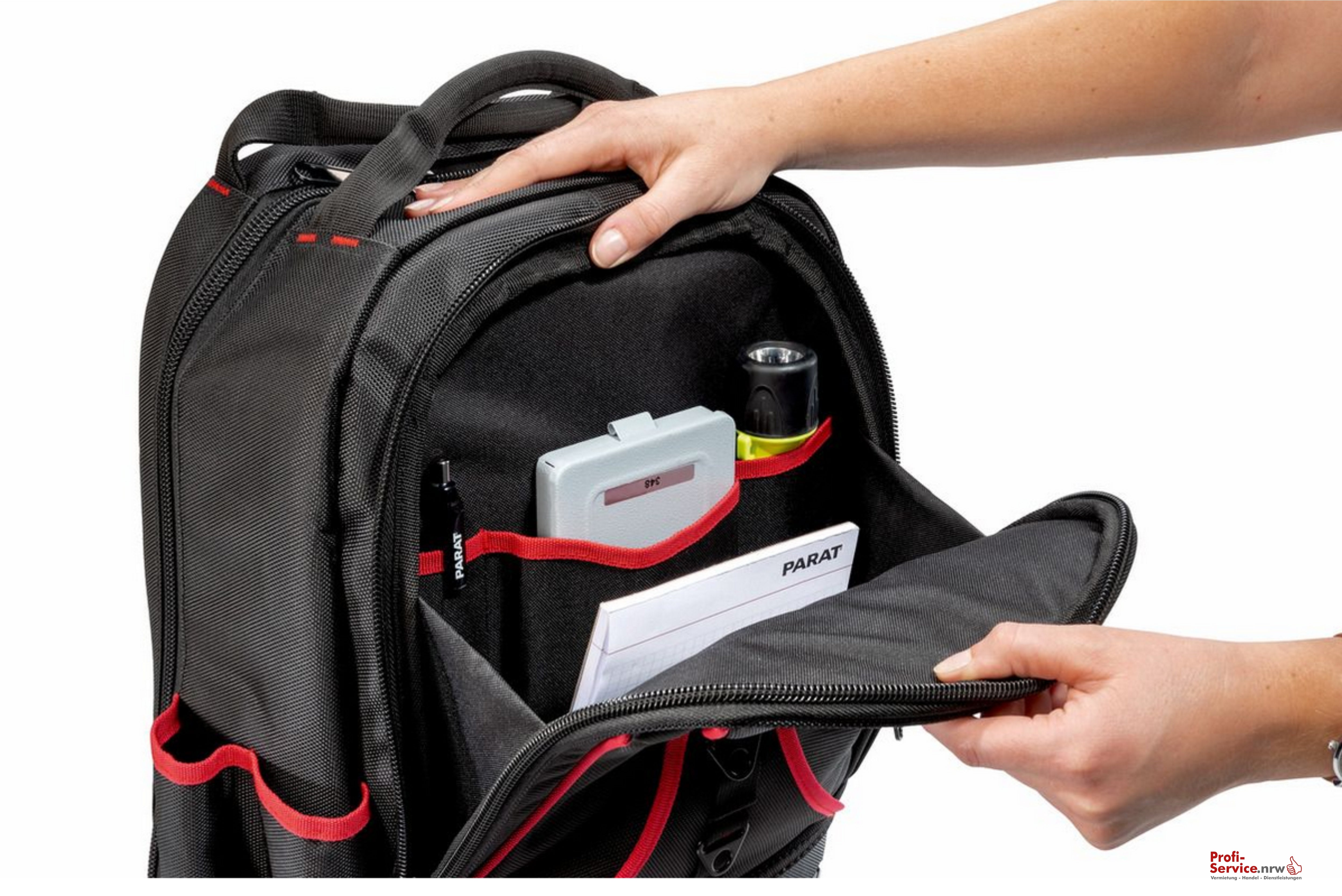 PARAT Werkzeugtasche BASIC Back Pack mit Thermoflasche